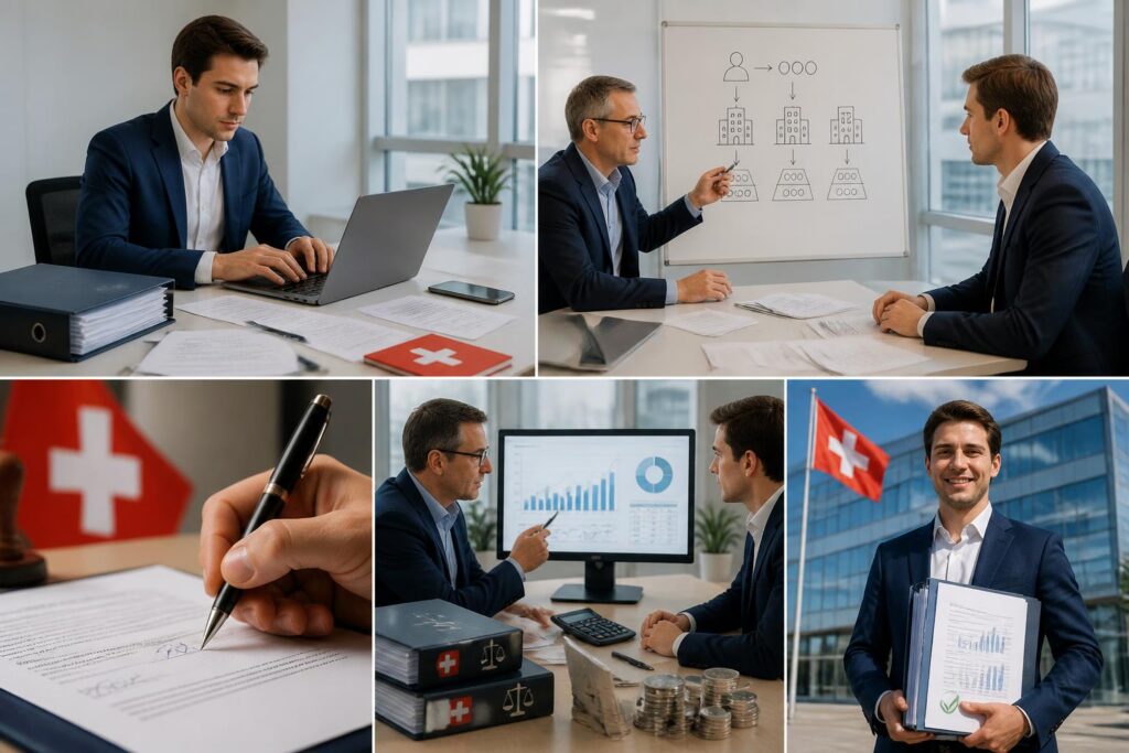 découvrez comment créer votre entreprise en suisse en 5 étapes clés : démarches administratives, choix des statuts juridiques et optimisation fiscale pour réussir votre projet.