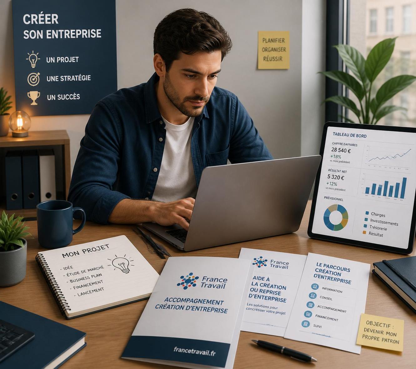 découvrez comment créer votre entreprise lorsque vous êtes au chômage grâce aux aides are, arce et autres soutiens proposés par france travail pour faciliter votre projet entrepreneurial.