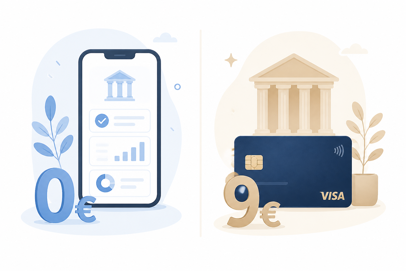 comparatif compte dédié gratuit vs compte professionnel payant auto-entrepreneur micro-entreprise 2026