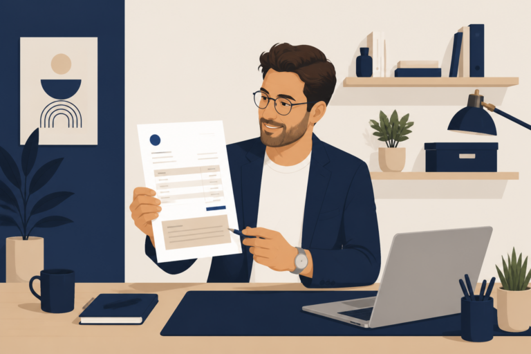 Modèle de facture auto-entrepreneur sans TVA : guide complet 2026