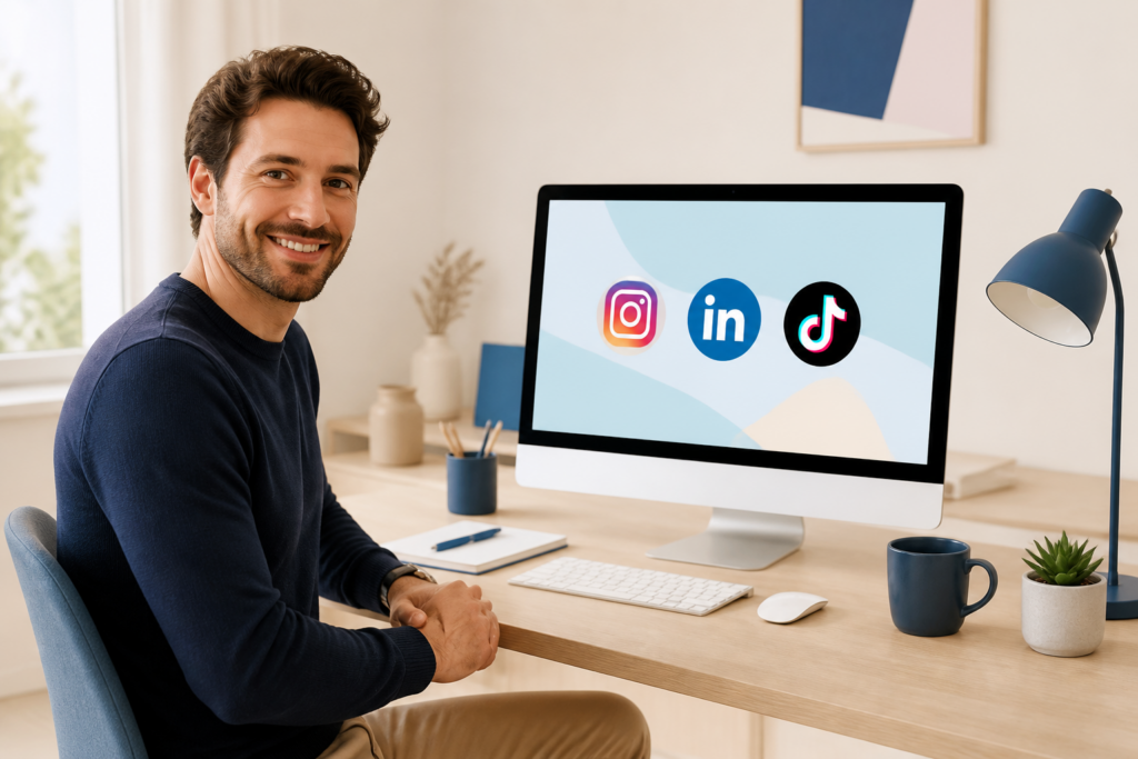 Stratégie réseaux sociaux pour entrepreneur solo - guide 2026