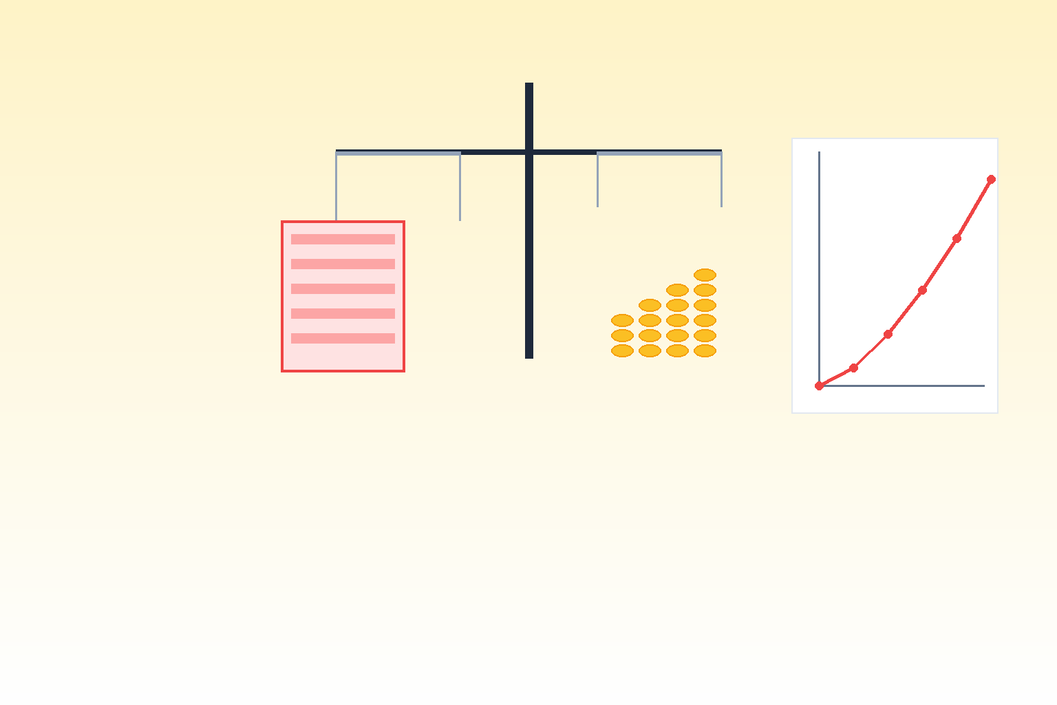 Illustration pénalités retard paiement facture : balance justice et graphique montant